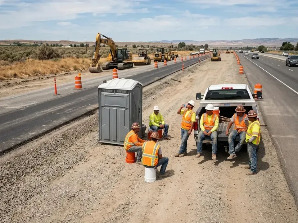 highway-road-construction-crew-007 — frequently asked questions, Porta Potty and Restroom Rentals in Glenpool, OK